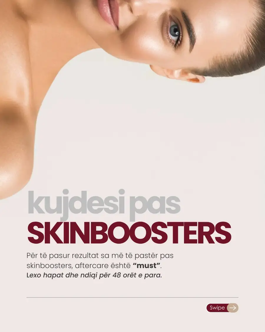 Gjithçka që duhet të dini për kujdesin pas trajtimit të lëkurës me skinbooster. 