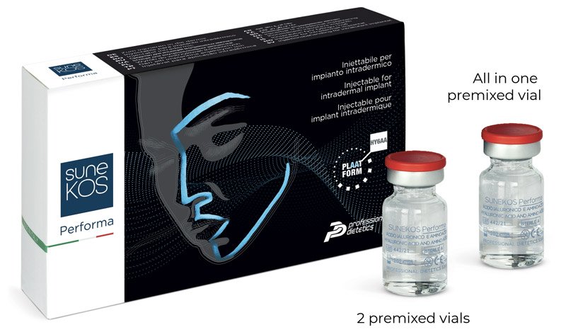 Sunekos Performa · ambalazhi i produktit